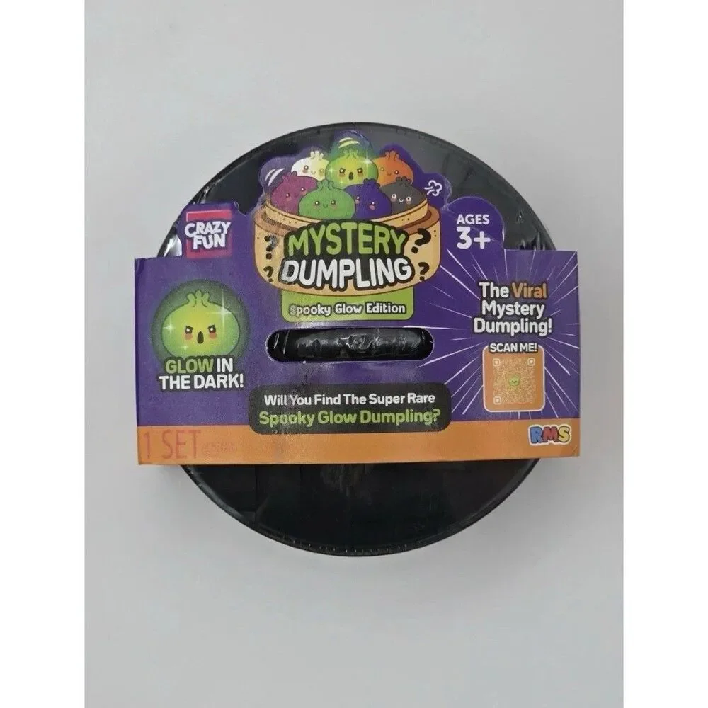 JUST RELEASED RMS Mystery Dumpling - SPOOKY GLOW Edition Bun - Crazy Fun *SEALED